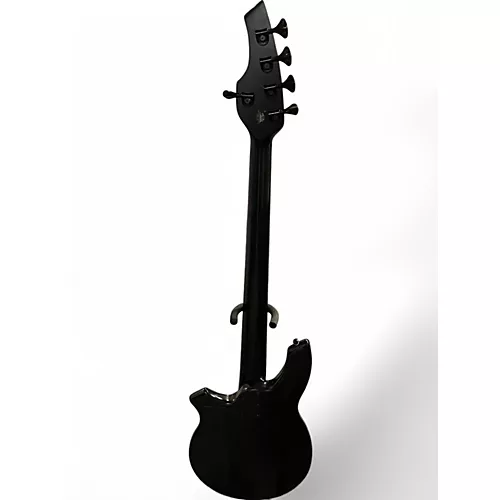 Used 2018 Ernie Ball Music Man Bongo 5 HH Stealth Black Electric Bass Guitar Stealth Black