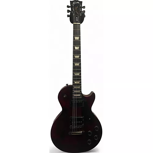 Used Gibson Les Paul Studio Cherry Solid Body Electric Guitar Cherry