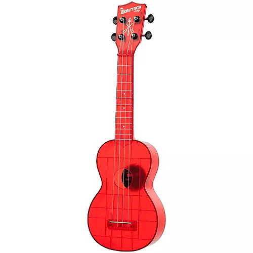 Kala KA-WMT Soprano Waterman Ukulele Transparent Cobalt Blue