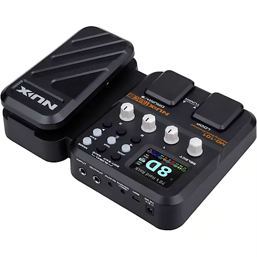 NUX MG-101 Multi-Effects and Amp Modeler Effects Pedal Black