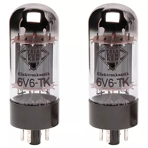 TELEFUNKEN 6V6-TK Power Tubes Quad