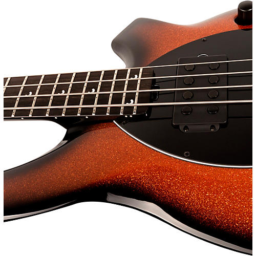 Ernie Ball Music Man Bongo 4 HH Electric Bass Harvest Orange