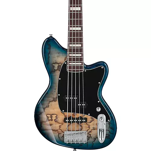 Ibanez TMB405TA 5-String Electric Bass Guitar Cosmic Blue Starburst