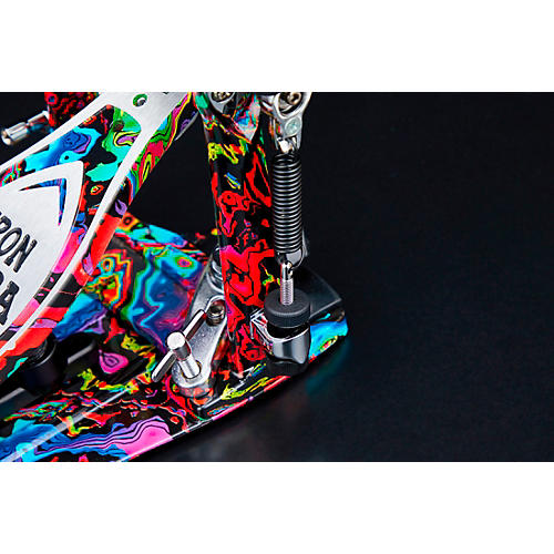 TAMA Limited-Edition 50th Anniversary Iron Cobra Power Glide Psychedelic Rainbow Single Pedal
