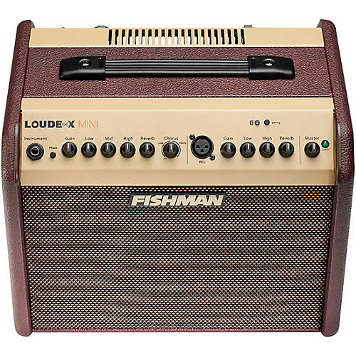 Fishman Loudbox Mini 60W 1x6.5 Acoustic Guitar Combo Amplifier With Bluetooth Brown