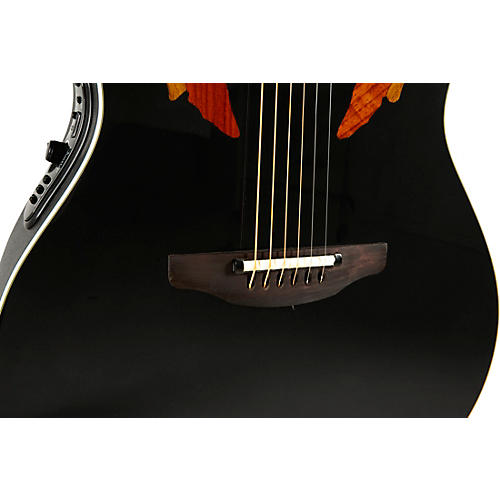 Ovation 2778AX-5-G Pro Series Standard Elite Deep Contour Acoustic-Electric Guitar Black