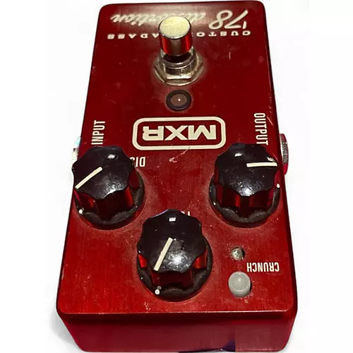 Used MXR M78 1978 Custom Badass Distortion Effect Pedal