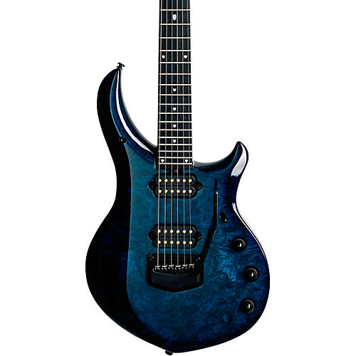 Ernie Ball Music Man John Petrucci BFR Majesty 6 Quilt Top Electric Guitar Red Nebula