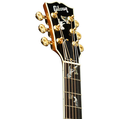 Gibson Hummingbird Custom Koa Acoustic Guitar Antique Natural