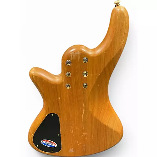 Used Schecter Guitar Research Diamond Series Custom-6 Natural Electric Bass Guitar Natural