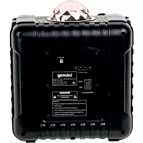 Gemini MPA-K650 Karaoke Party Speaker