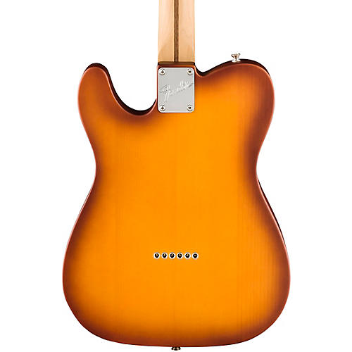 Fender American Performer Timber Telecaster Spruce Electric Guitar Honey Burst