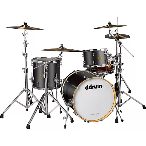 ddrum Dios 3-Piece Shell Pack Satin Black