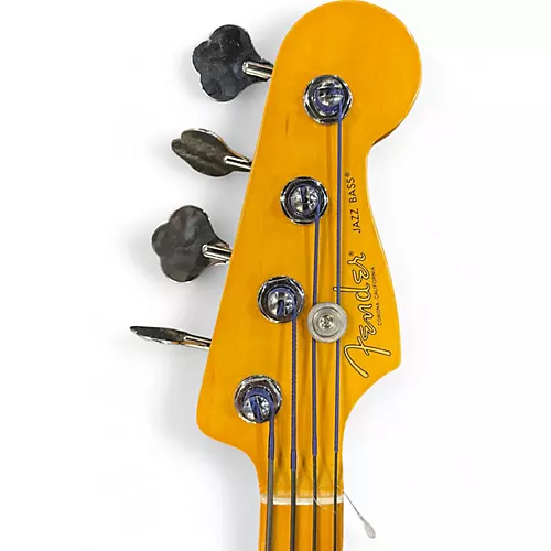 Used Fender American Professional II Jazz Bass mystic Surf Green sparkle Electric Bass Guitar mystic Surf Green sparkle