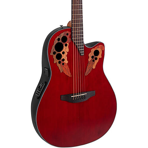 Ovation CE44 Celebrity Series Elite Mid-Depth Acoustic-Electric Guitar Reverse Blue Burst