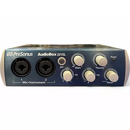 Used PreSonus Audiobox 22VSL Audio Interface