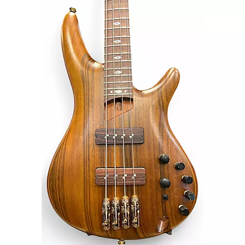 Used 2025 Ibanez SR5500 Natural Electric Bass Guitar Natural