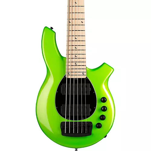 Ernie Ball Music Man Bongo 6 HH 6-String Bass Guitar Blood Orange