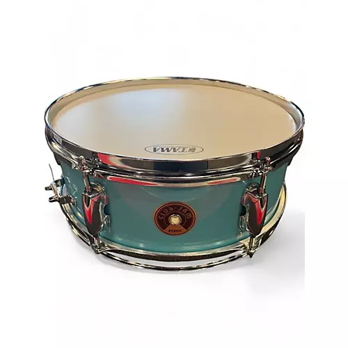 Used TAMA 13X5 Club Jam Snare Aqua Blue Drum Aqua Blue 194