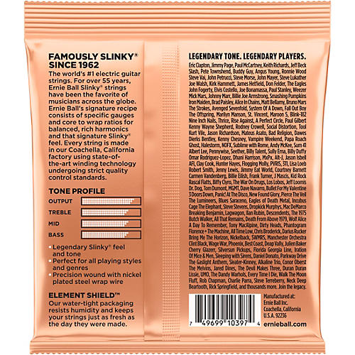 Ernie Ball Turbo Slinky 2224 (9.5-46) Nickel Wound Electric Guitar Strings