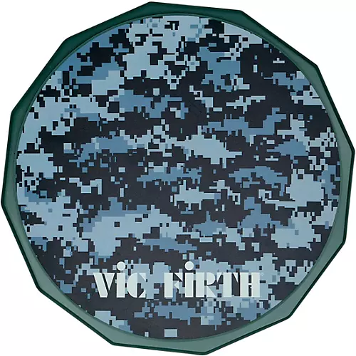 Vic Firth Digital Camo Practice Pad 12 in.