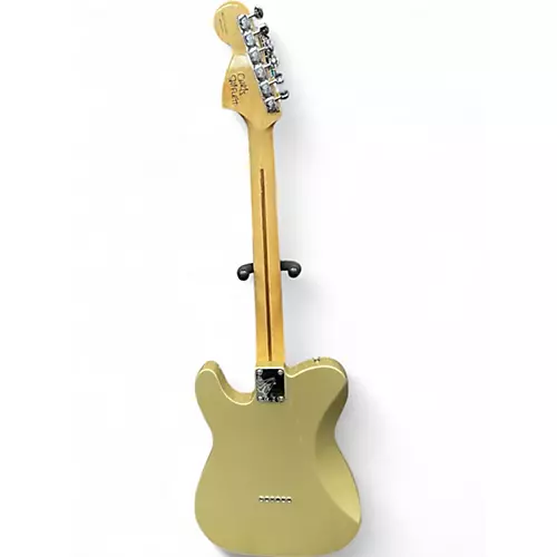 Used Fender Chris Shiflett Telecaster Deluxe Shoreline Gold Solid Body Electric Guitar Shoreline Gold