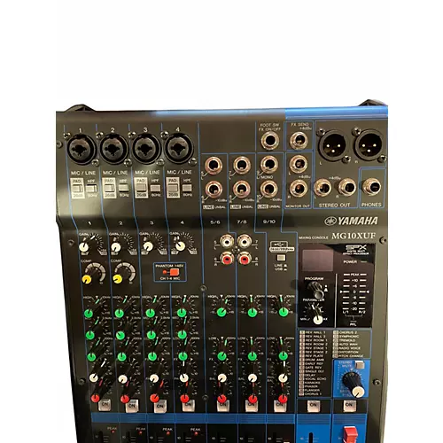 Used Yamaha MG10XUF Unpowered Mixer