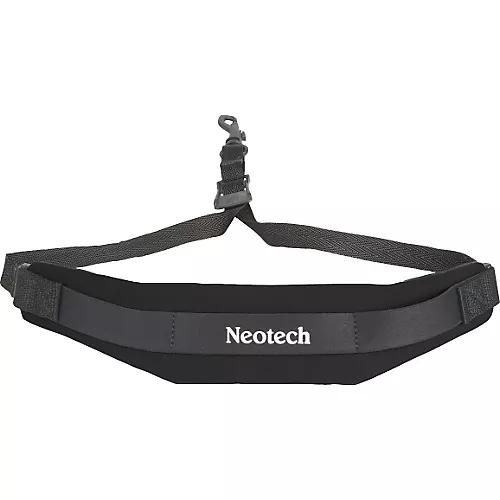 Neotech Soft Sax Strap Black Regular, Open Hook