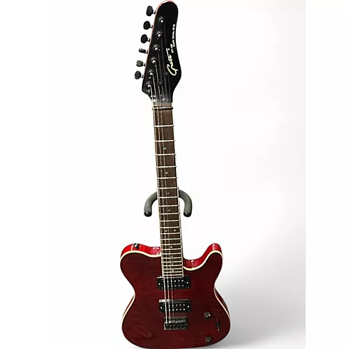 Used Grote gt-150 Red Solid Body Electric Guitar Red