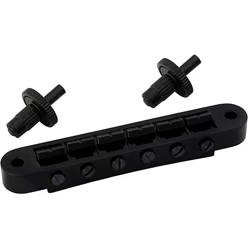 Grover Tune-O-Matic Guitar Bridge Notched Chrome