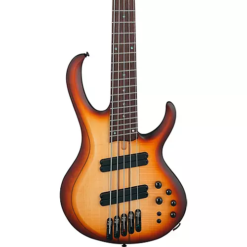Ibanez BTB705LM 5-String Multi-Scale Electric Bass Guitar Cosmic Blue Starburst Low Gloss