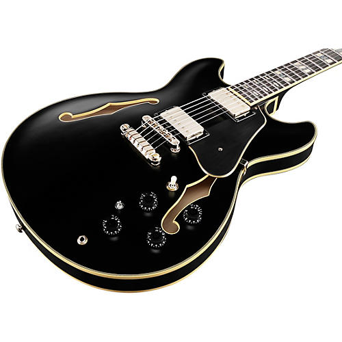 Ibanez JSM20 John Scofield Signature Electric Guitar Black Low Gloss