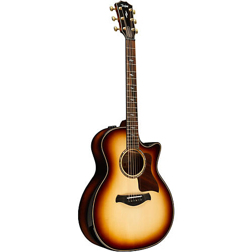 Taylor 814ce Adirondack Spruce Builder's Edition Grand Auditorium Acoustic-Electric Guitar Shaded Edge Burst