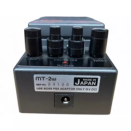 Used BOSS MT2W Metal Zone Waza Craft Effect Pedal