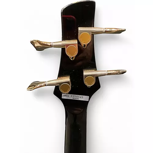 Used Ibanez SR1000E Black Electric Bass Guitar Black