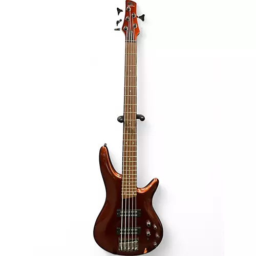 Used 2022 Ibanez SR305E Rootbeer Electric Bass Guitar Rootbeer
