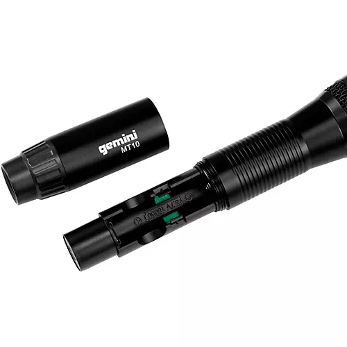 Open-Box Gemini GMU-M200 Dual Handheld Wireless UHF Microphone System, 512-541.7mHz Condition 1 - Mint