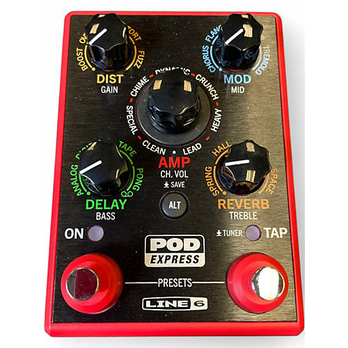 Used Line 6 POD EXPRESS Effect Processor