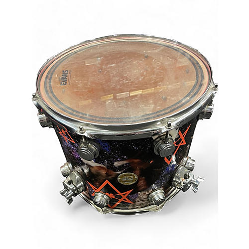 Used DW 5 Piece COLLECTOR'S CUSTOM SERIES MAPLE KITTEN WRAP Drum Kit KITTEN WRAP