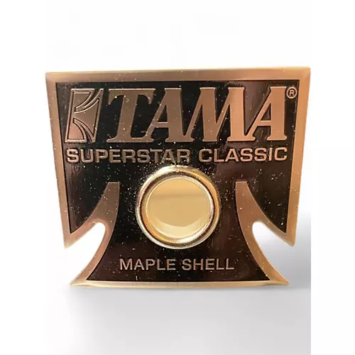Used TAMA 14X6.5 SUPERSTAR CLASSIC SNARE 2 SHADES OF BLACK Drum 2 SHADES OF BLACK 213