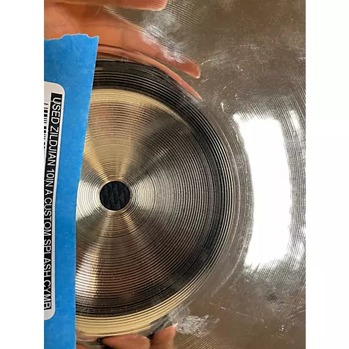 Used Zildjian 10in A Custom Splash Cymbal 28