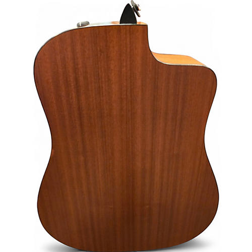 Used Taylor 110CE Left Handed Natural Acoustic Electric Guitar Natural