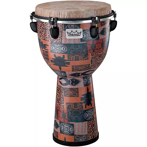 Remo Apex Djembe Drum 12 x 22 in. Red Kinte