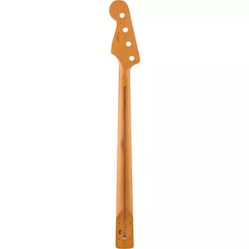 Fender Satin Roasted Maple Jazz Bass Replacement Neck Natural