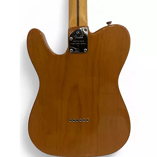 Used Fender American Professional II Telecaster Natural Solid Body Electric Guitar Natural