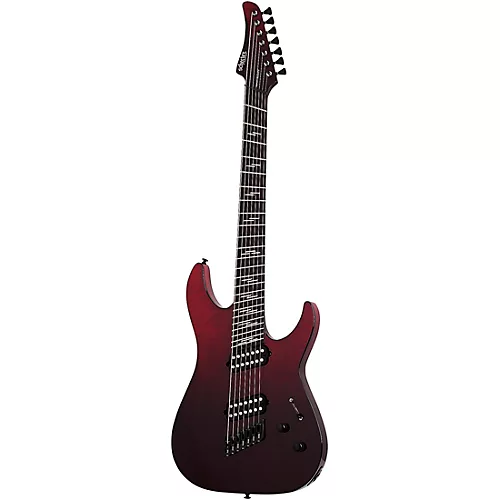 Schecter Guitar Research Reaper-7-String Elite Multiscale Electric Guitar Blood Burst
