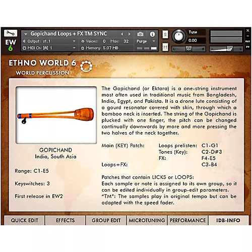 Best Service Ethno World 6 Instruments