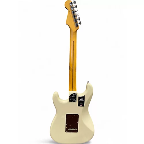 Used Fender American Professional II Stratocaster Cream Solid Body Electric Guitar Cream