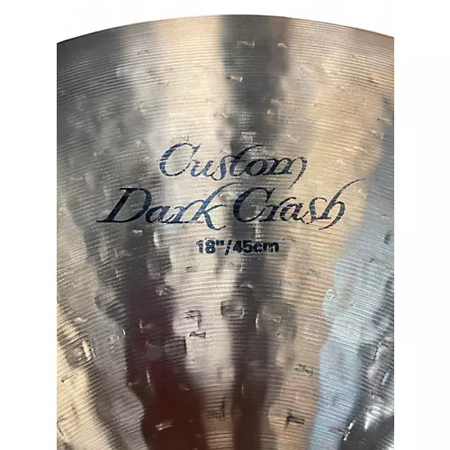 Used Zildjian 18in K Custom Dark Crash Cymbal 38
