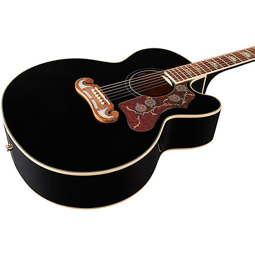 Epiphone J-200 EC Studio Acoustic-Electric Guitar Black